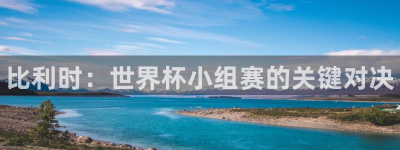 世界杯赛程2026：比利时：世界杯小组赛的关键对决